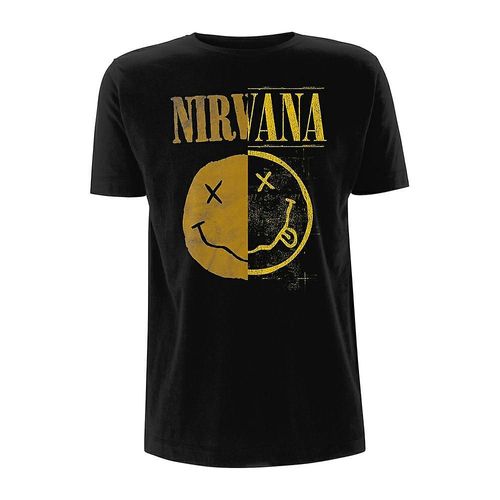 Nirvana Spliced Smiley T Shirt