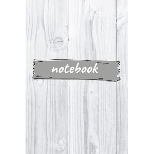 Notebook: Quad Ruled Graph Paper Notebook Journal - 4 Squares Per Inch - White Wood - 120 Pages / 60 Sheets - 6x9 Inches