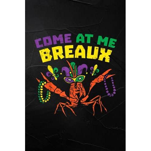 House Sitting Guide: Come At Me Breaux Crawfish Beads Funny Mardi Gras Carnival