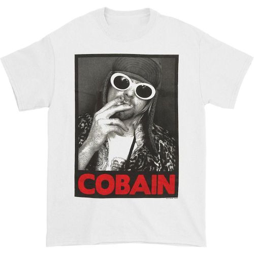 Nirvana Kurt Cobain Smoking Box Photo Regular Mens T T-Shirt