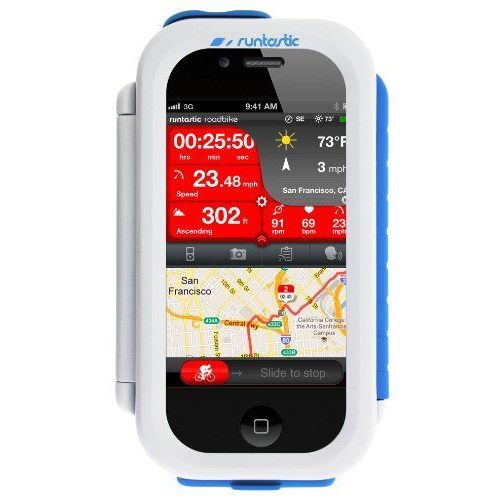 Runtastic Bike Case - Coque De Protection Pour Téléphone Portable - Blanc