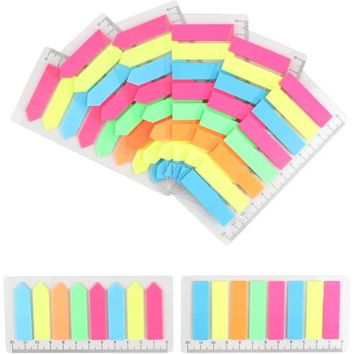 1280Pcs Marque Page Adhesif Autocollant Transparents, Sticky Notes