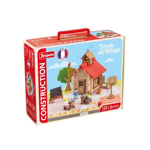 Jeu De Construction L'ecole Du Village - 125 Pieces