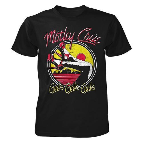 Motley Crue Girls Girls Girls Heels T Shirt