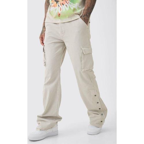 Tall - Pantalon Cargo Large Surteint À Imprimé Pierre Homme - 30, Pierre