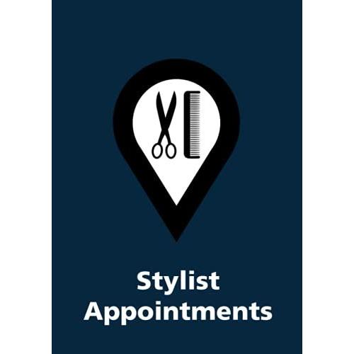 Stylist Appointments: Wide Rule : 6 Days To View (Mon - Sat) : Easy To Use Hairdressers / Salon Appointment Book