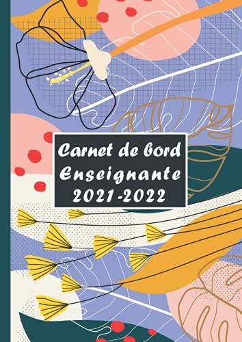 Carnet de bord pour enseignants de petit format en vente à lyon