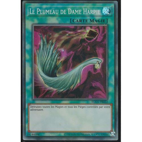 Carte Yu-Gi-Oh - Le Plumeau De Dame Harpie - Ego1-Fr022 -