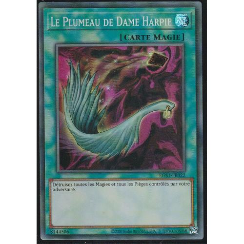 Carte Yu-Gi-Oh - Le Plumeau De Dame Harpie - Egs1-Fr022 -