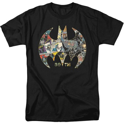 80th Anniversary Bat Symbol Collage Batman T-Shirt