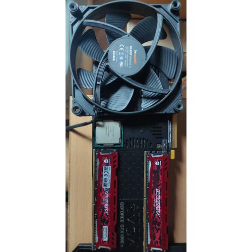 GTX 1080 Ti + intel Core i7-7700K + Ventilateur+ 2x ram Ballistix Sport LT DDR4