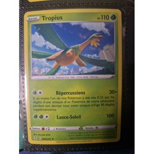 Evolution Céleste : Tropius (6/203)