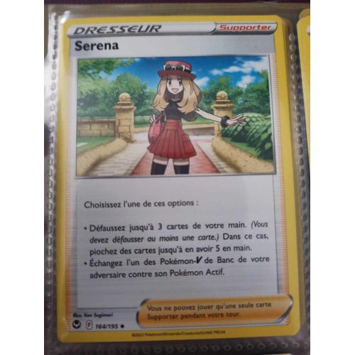 Peu Commune - Pokemon - Tempête Argentée - Serena 164/195