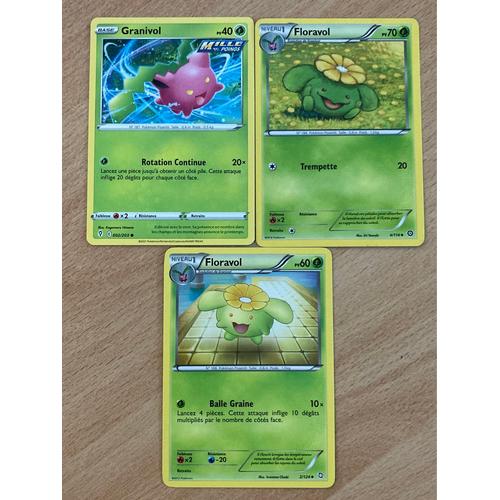 (3311) Granivol + 2x Floravol (Pokemon)