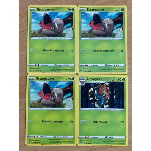 (3412) 3x Escargaume + Limaspeed (Pokemon)