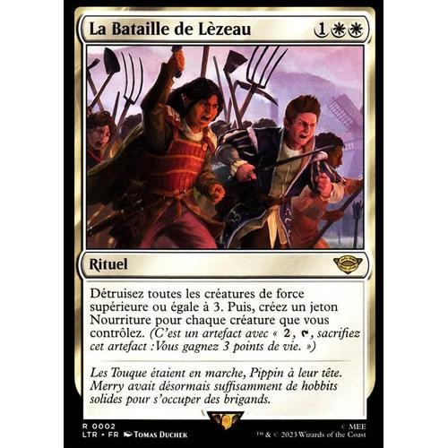 La Bataille De Lèzeau - Magic - Le Seigneur Des Anneaux - Chroniques De La Terre Du Milieu - R - 2