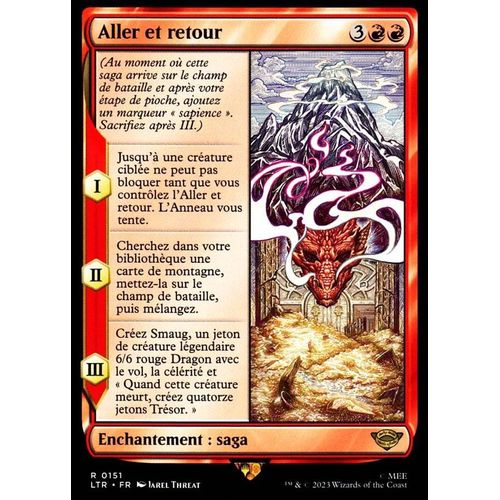 Aller Et Retour - Magic - Le Seigneur Des Anneaux - Chroniques De La Terre Du Milieu - R - 151