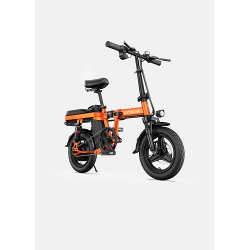 Engwe T14 Vélo Électrique Pliant Pneu 14 Pouces Moteur Brushless 250w Batterie 48v 10ah Vitesse Max 25km / H - Orange