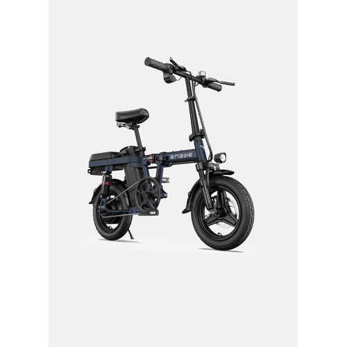 Engwe T14 Vélo Électrique Pliant Pneu 14 Pouces Moteur Brushless 250w Batterie 48v 10ah Vitesse Max 25km / H - Bleu