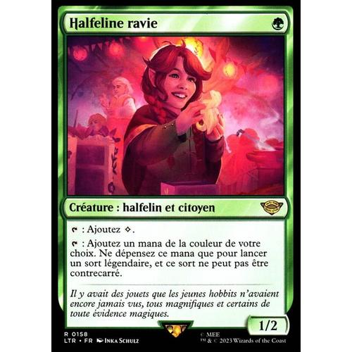 Halfeline Ravie - Magic - Le Seigneur Des Anneaux - Chroniques De La Terre Du Milieu - R - 158