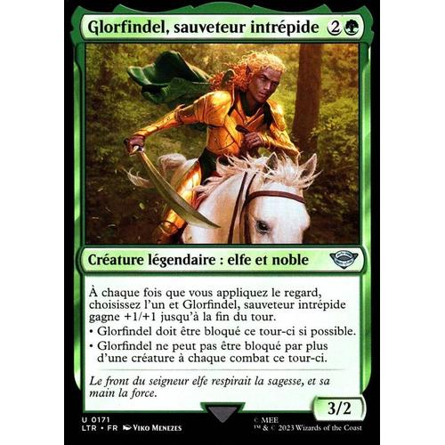 Glorfindel Sauveteur Intrépide - Magic - Le Seigneur Des Anneaux - Chroniques De La Terre Du Milieu - U - 171