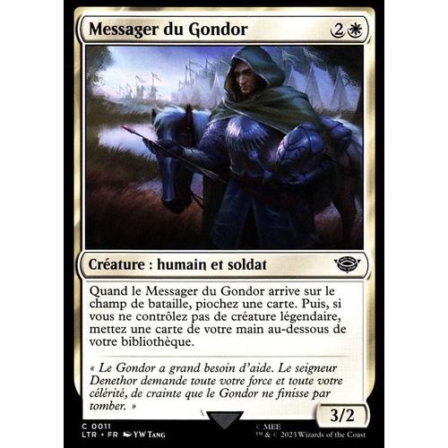 Messager Du Gondor - Magic - Le Seigneur Des Anneaux - Chroniques De La Terre Du Milieu - C - 11