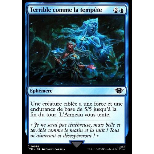 Terrible Comme La Tempête - Magic - Le Seigneur Des Anneaux - Chroniques De La Terre Du Milieu - C - 48