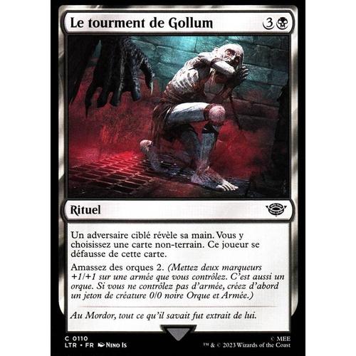 Le Tourment De Gollum - Magic - Le Seigneur Des Anneaux - Chroniques De La Terre Du Milieu - C - 110