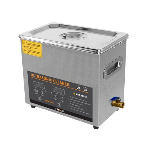 Nettoyeur Ultrasonique Nettoyage à Ultrasons 6L & Adaptateur Lavage Vinyle 33,45,78 tours - Bijoux Lunettes Outils - 240V Température 0 à 80°C Chauffage & Minuterie Intégré [Panier en Filet INCLUS]