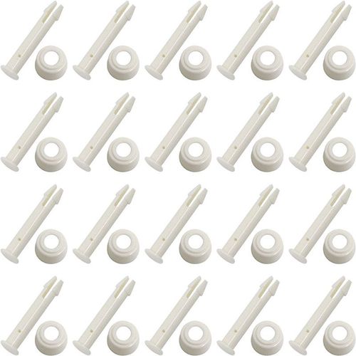 Goupilles de Rechange de Piscine, Joints en Plastique, Broche pour Cadre de Piscine, goupilles de Joint de Piscine (24pcs)