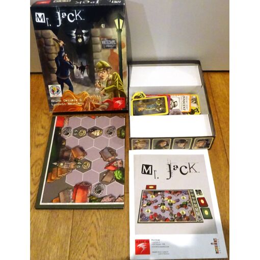 Jeu De Société Mr Jack - Version Occasion - En Bon État - Marque Hurricane