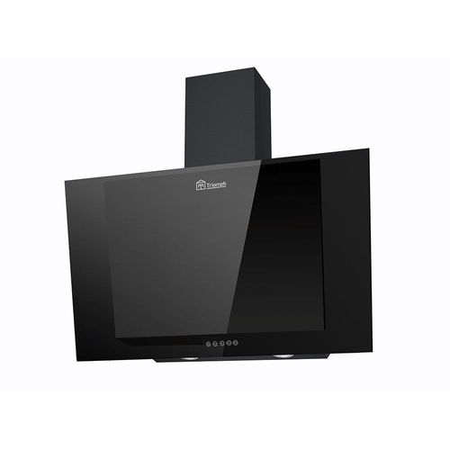 Triomph Hotte inclinée TA9450MVN 90 cm 456m3/h verre noir