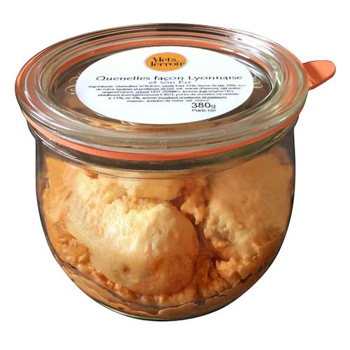 Quenelles Façon Lyonnaise | Pâte De Farine, Sauce Tomatée Agrémentées De Riz | Bocal De 380g.