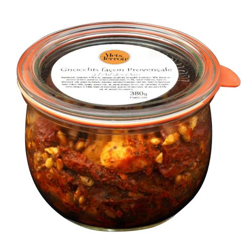 Gnocchis Façon Provençale À L¿Ail Des Ours | Tomate Séchée, Ail Des Ours & Piment | Bocal De 380g.