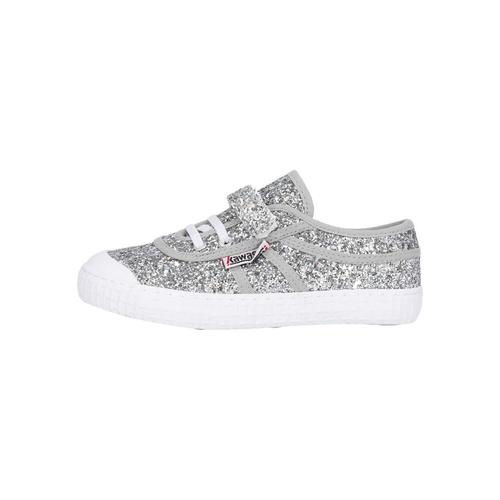 Kawasaki Glitter Kids Shoe W/elastic K202586ses 8889 Silver T35