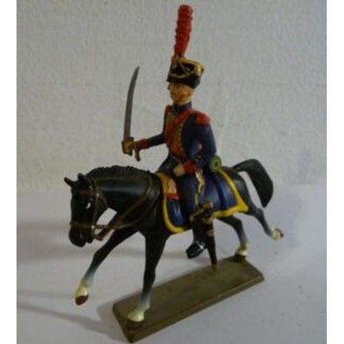 Figurine Starlux Glorieux Cavaliers De Napoléon "Officier De L'artillerie À Cheval De La Ligne" Collection Atlas