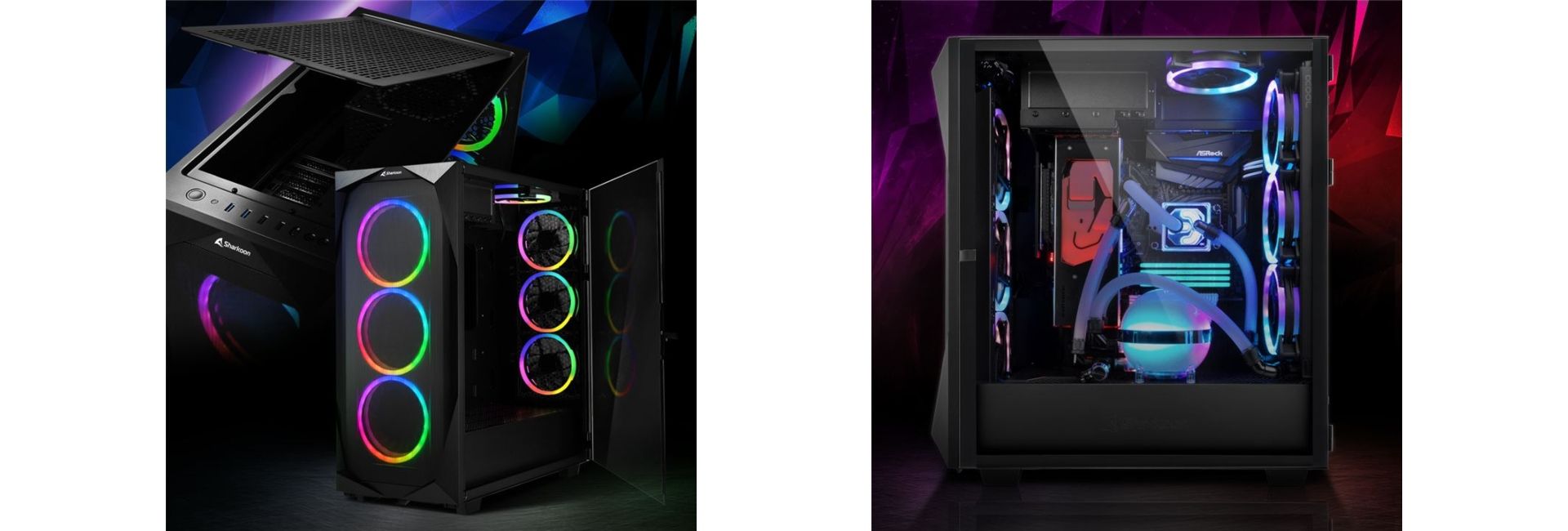 Boitier Sharkoon REV300 Noir image 2 | Rakuten
