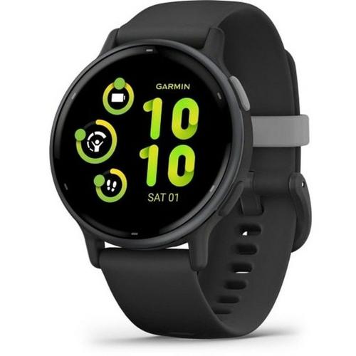 Garmin Vivoactive 5, Gray Avec Bracelet Noir