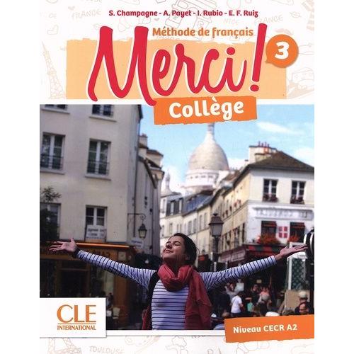 Merci ! Collège 3 A2 - Méthode De Français (1 Dvd-Rom)