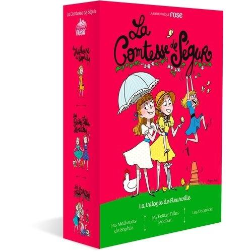 Comtesse De Ségur La Trilogie De Fleurville - Coffret En 3 Volumes - Tome 1, Les Malheurs De Sophie - Tome 2, Les Petites Filles Modèles - Tome 3, Les Vacances