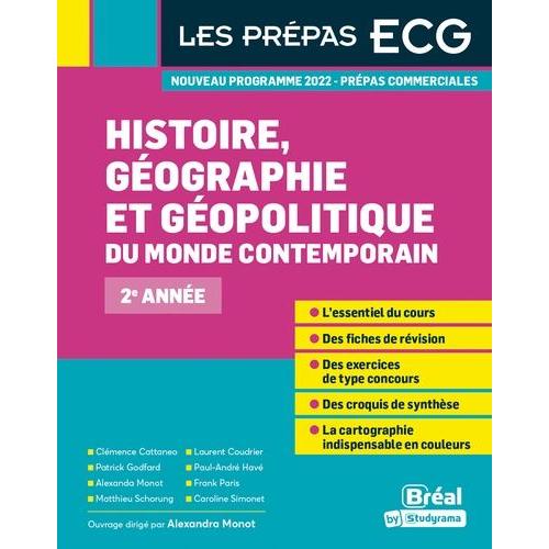 Histoire, Géographie, Géopolitique Du Monde Contemporain 2e Année