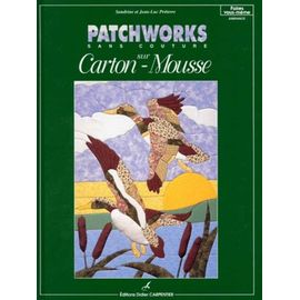 Patchworks Sans Couture Sur Carton-Mousse