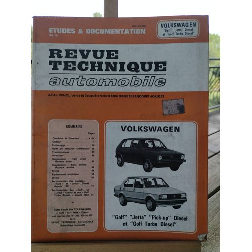 Volkswagen Golf Et Jetta Diesel