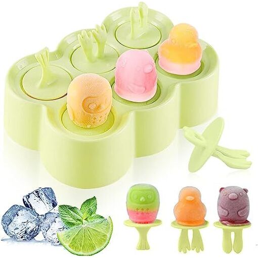 Moule À Glace,(Vert-1)Moulle Esquimaux Silicone, Mini Moule A Glace...