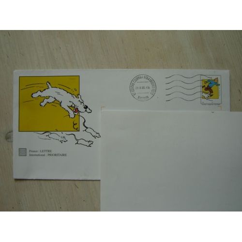 Ad 425 // Enveloppe Prétimbrée Oblitérée 2005 " Tintin & Milou "