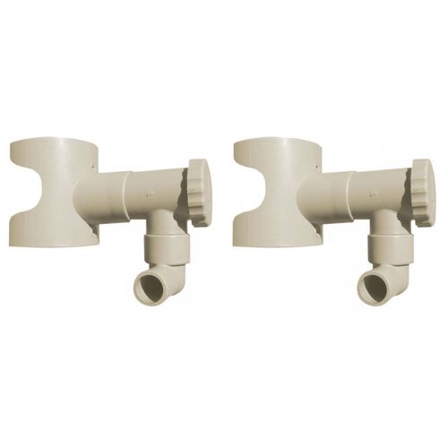 Récupérateur d'eau pour gouttière circulaire (Lot de 2)