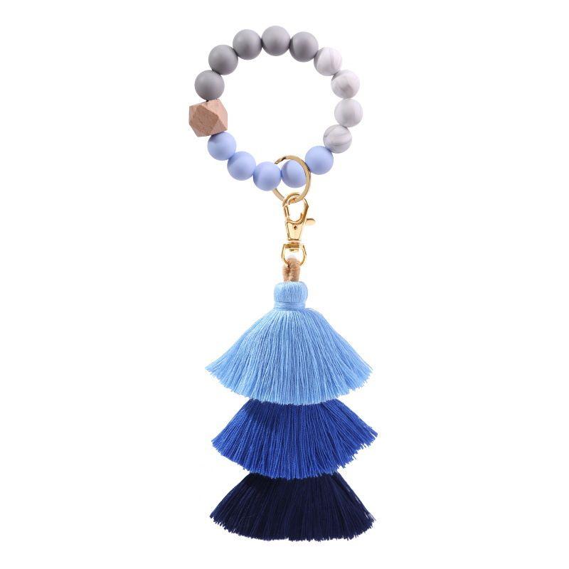 Porte Clef Femme Porte Cle Voiture Porte Clé Pompon Bracelet