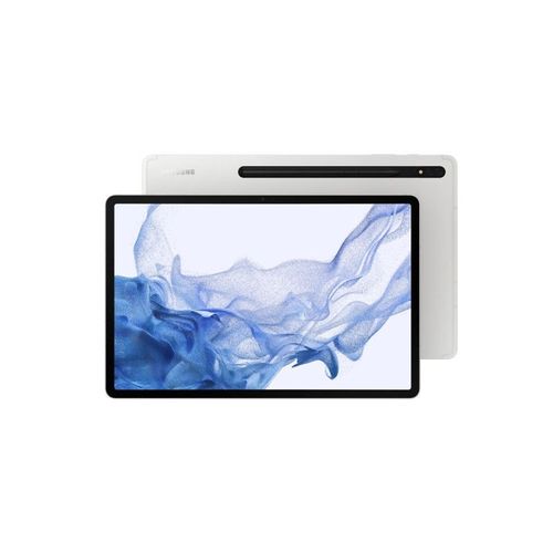 Tablette Samsung TAB S8 PLUS 5G SM-X806B Qualcomm Snapdragon 8 Gen 1 Argenté 8 GB RAM 256 GB 12,4"