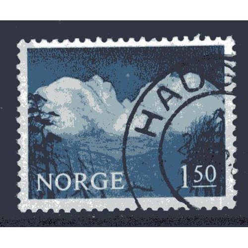 Norvege 1965 Le Massif De Rondane Oblitere