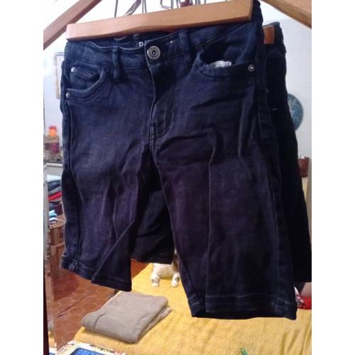 Short Bermuda En Jean Marine 12 Ans Vintage Années 90 La Redoute Essentiel.